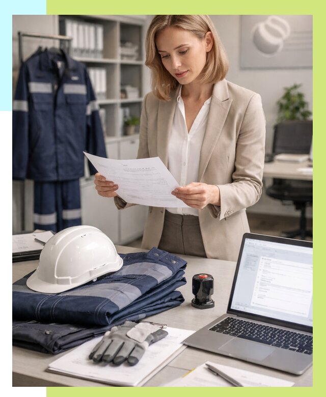 Сертификация спецодежды в Сасове от 7074 р. | Алешин-Ссв