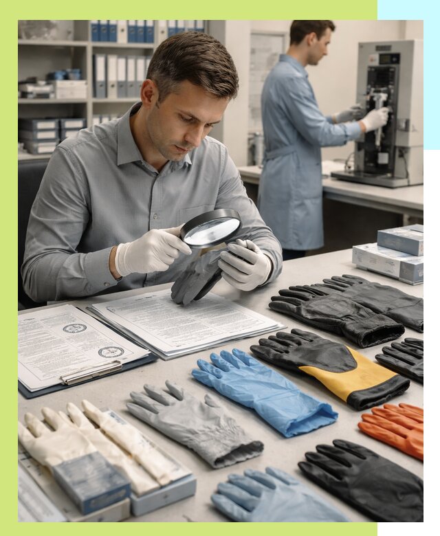 Сертификация перчаток и средств защиты продукции в Сасове