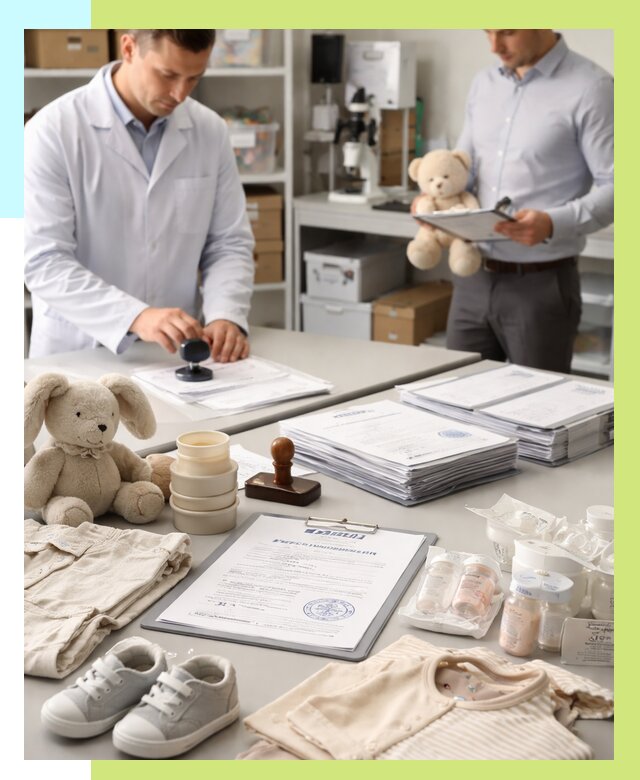 Сертификация детских товаров в Сасове от 15158 р. | Алешин-Ссв