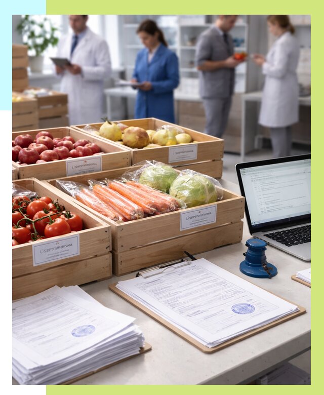 Сертификация овощей и фруктов в Сасове от 8589 р. | Алешин-Ссв