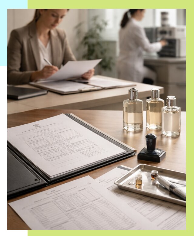 Сертификация парфюмерии в Сасове от 15158 р. | Алешин-Ссв