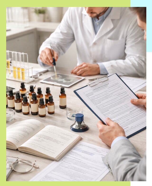 Сертификация эфирных масел и документация качества в Сасове