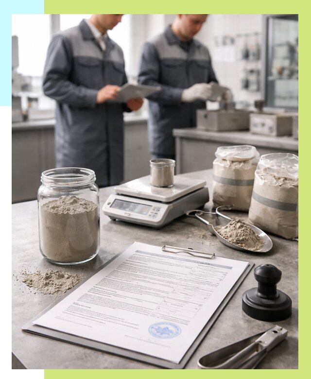 Сертификация цемента в Сасове от 20210 р. | Алешин-Ссв