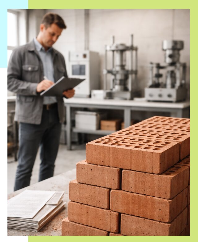 Сертификация кирпича в Сасове от 15158 р. | Алешин-Ссв под ключ