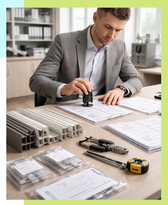 Сертификация ПВХ продукции в Сасове от 8589 р., Алешин-Ссв