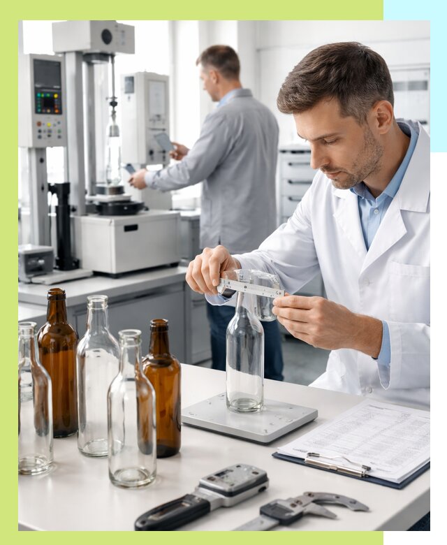 Сертификация стеклянных бутылок и сопутствующей упаковки в Сасове