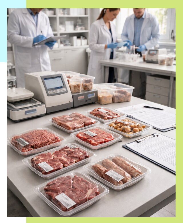 Сертификация мясной продукции в Сасове от 20210 р. | Алешин-Ссв