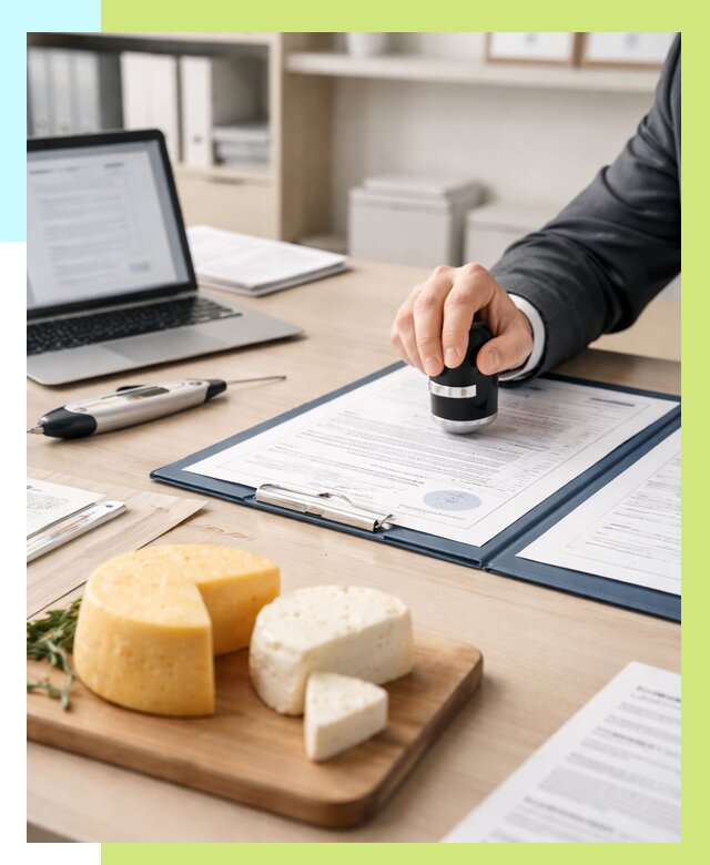 Сертификация сыров в Сасове от 15158 р | Сертификат на сыр Алешин-Ссв