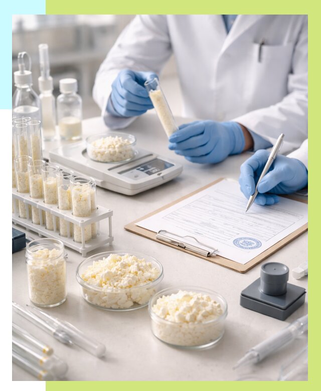 Сертификация творога в Сасове от 12126 р. под ключ | Алешин-Ссв