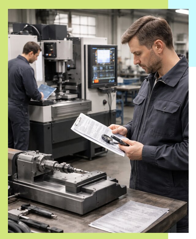 Сертификация станков: оформление документов и испытания в Сасове
