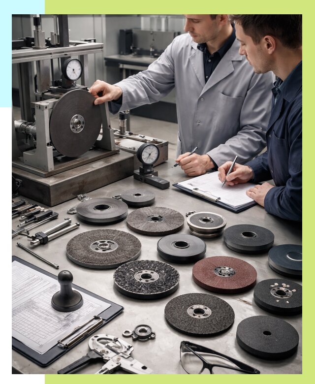 Сертификация абразивного инструмента в Сасове от 15158 р. Алешин-Ссв