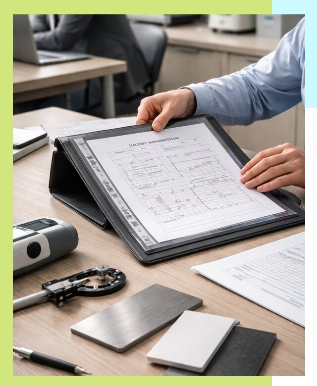 Оформление паспорта материала для продукции в Сасове