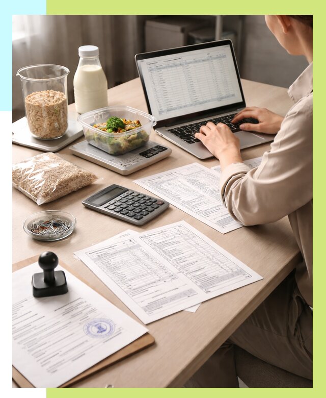 Просчет БЖУ для маркировки в Сасове от 1516 р. | Алешин-Ссв