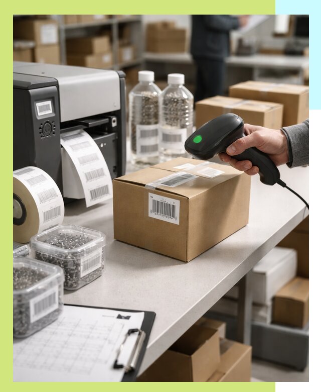 Штрихкодирование продукции и маркировка для продажи в Сасове