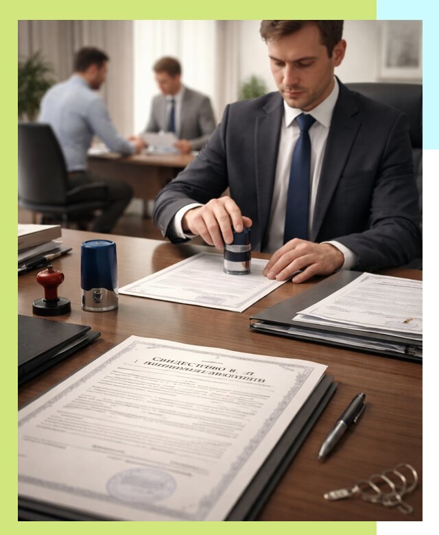 Оформление свидетельства о государственной регистрации в Сасове