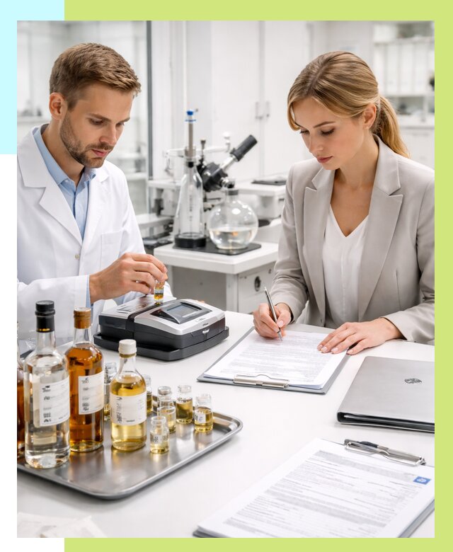 Заключение о спиртосодержании в Сасове, от 5053 р., Алешин-Ссв