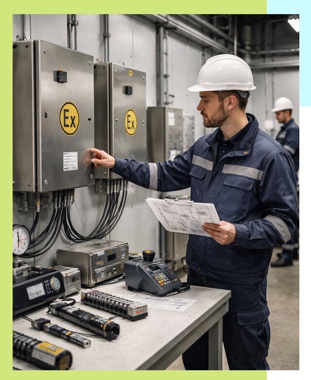 Сертификат взрывозащиты промышленного оборудования в Сасове