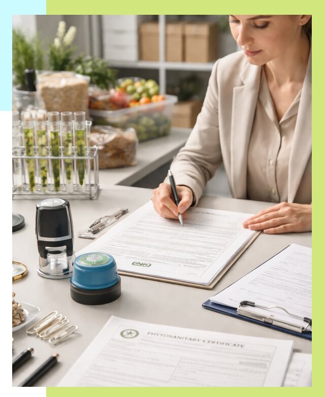 Фитосанитарный сертификат оформить в Сасове от 4547 р. | Алешин-Ссв