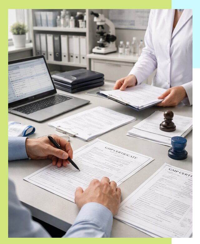 Оформление сертификата GMP в Сасове для фармпроизводства