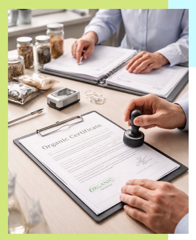 Получение органик сертификата для продукции в Сасове
