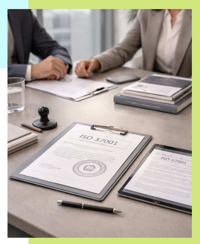 Сертификат ISO 37001 в Сасове оформить от 121260 р. Алешин-Ссв