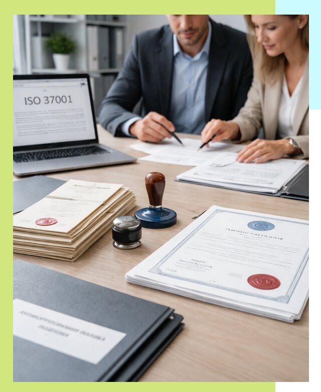 Получение сертификата ISO 37001 по системе борьбы с коррупцией в Сасове