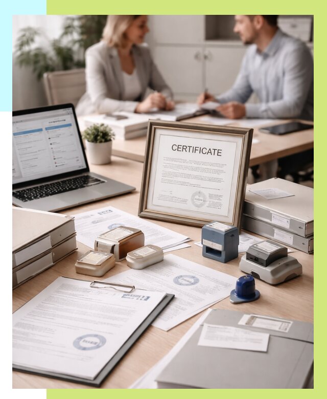 Сертификация компании в Сасове от 45473 р. | Алешин-Ссв — заказ